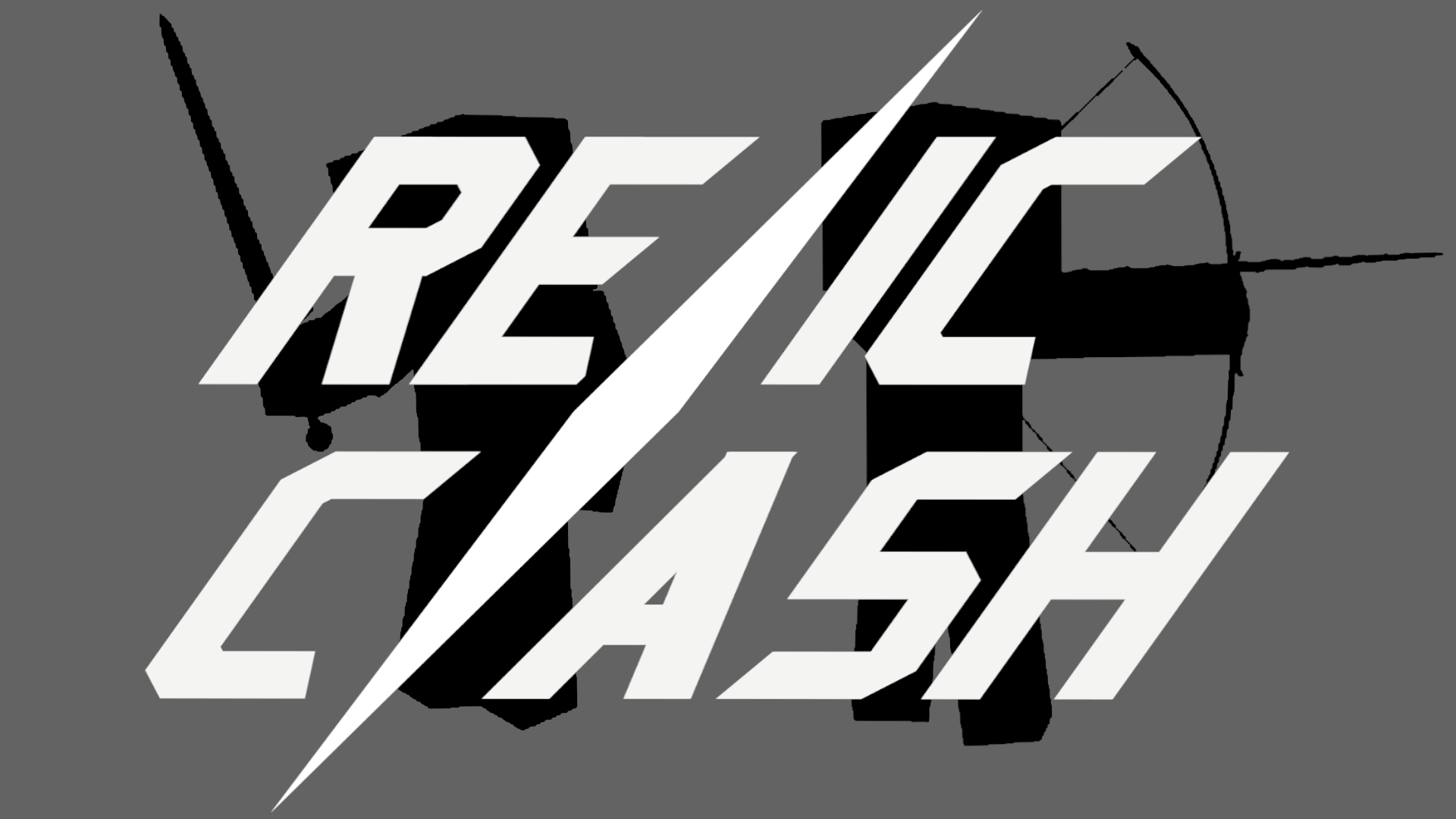 Relic Clash のロゴと、ジョブのシルエット